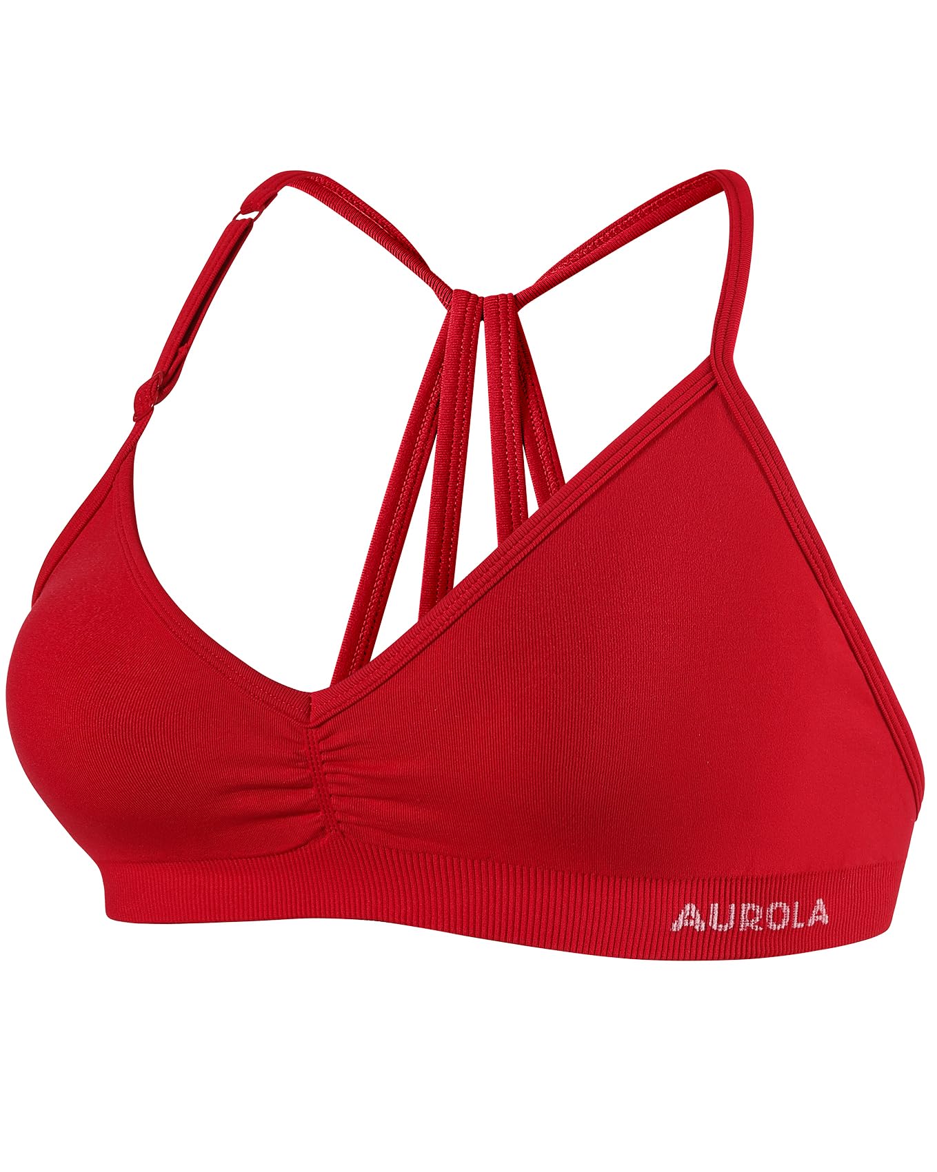 AUROLA Mercury Backless Strappy Workout Sports Bra for Women