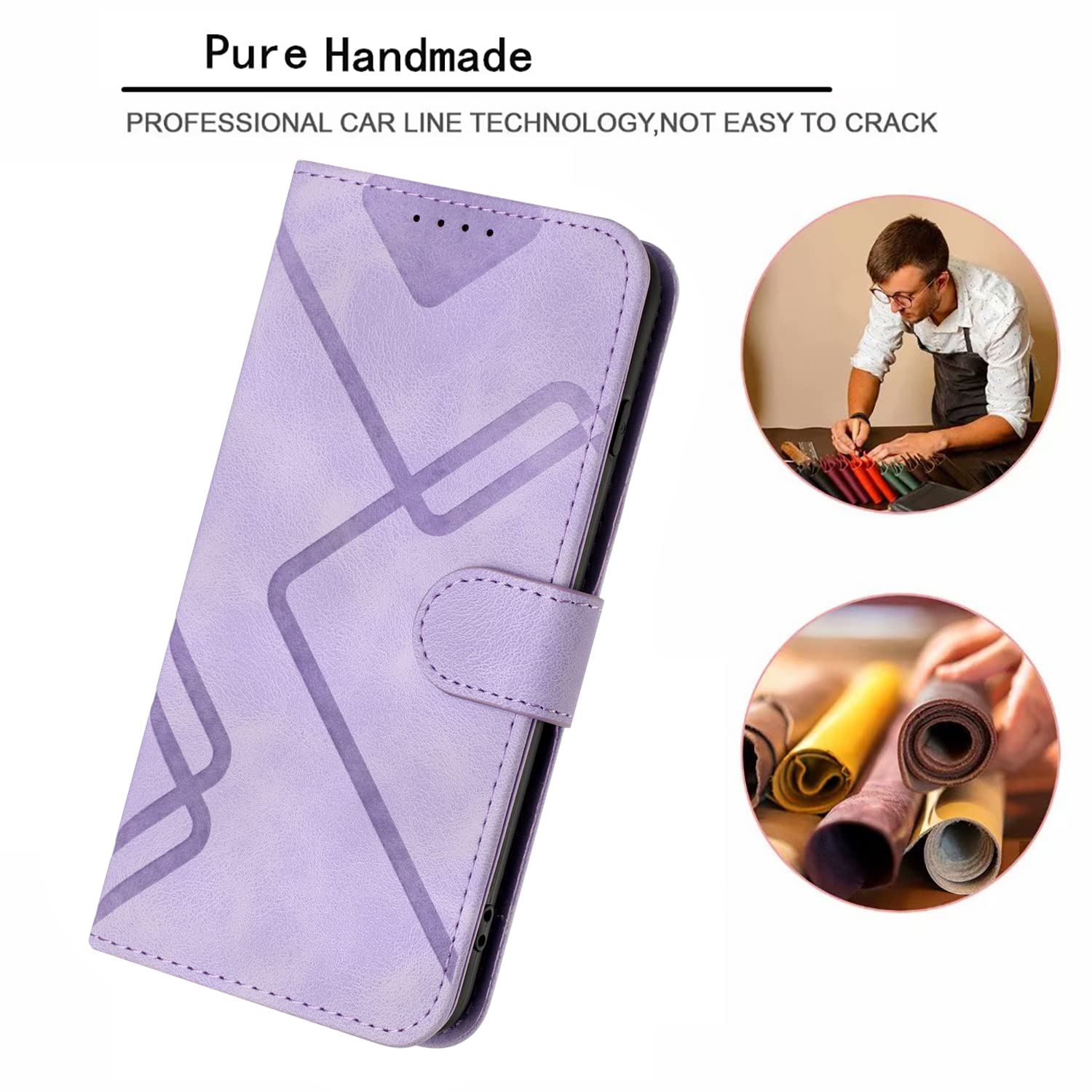 SineOrdo Cover compatible con Xiaomi Redmi 12 4G / 5G Custodia, Custodia Xiaomi Redmi 12 4G / 5G Cover Libro Portafoglio Folio Pelle Flip Stand Case Blu