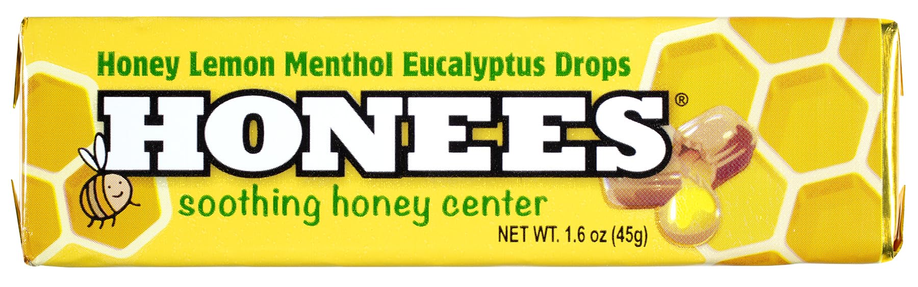 All Natural Menthol Lemon Cough Drops, 9 Count Per Bar