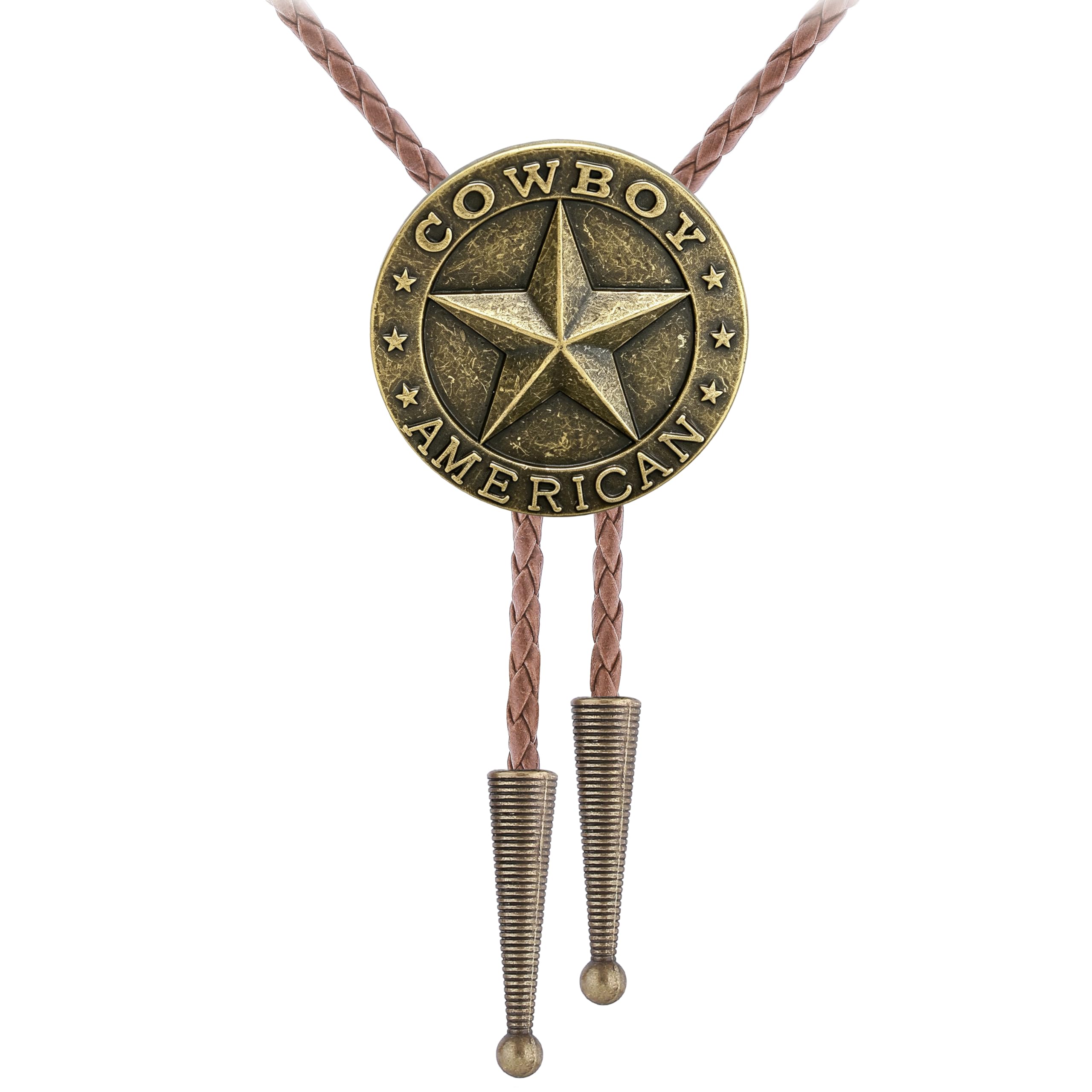 Jeilwiy Bolo Tie for Men Cowboy Ties Western Bolo Tie Necklace for Women