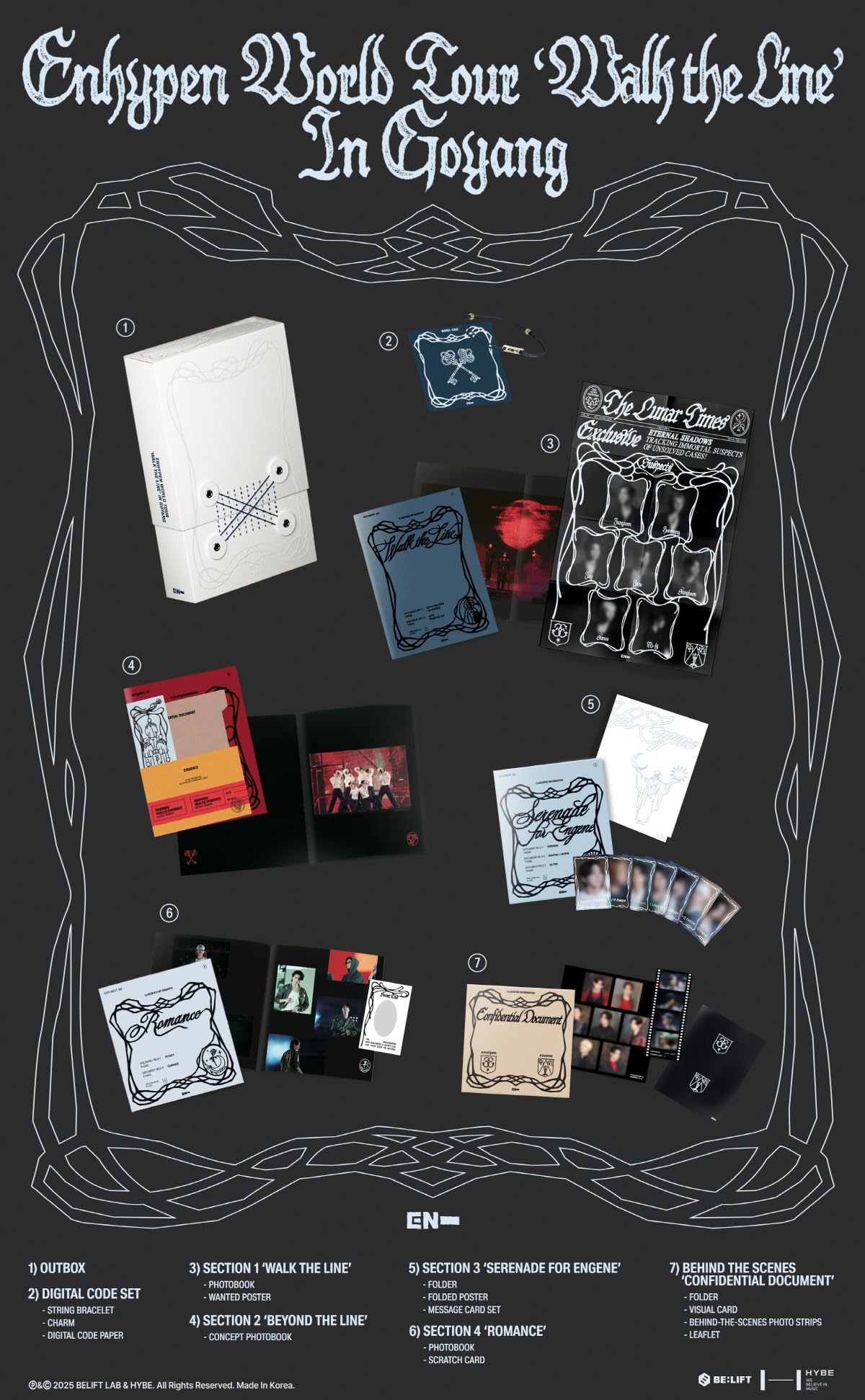 Amazon.co.jp: エンハイプン EN-HYPEN World Tour Walk The Line In