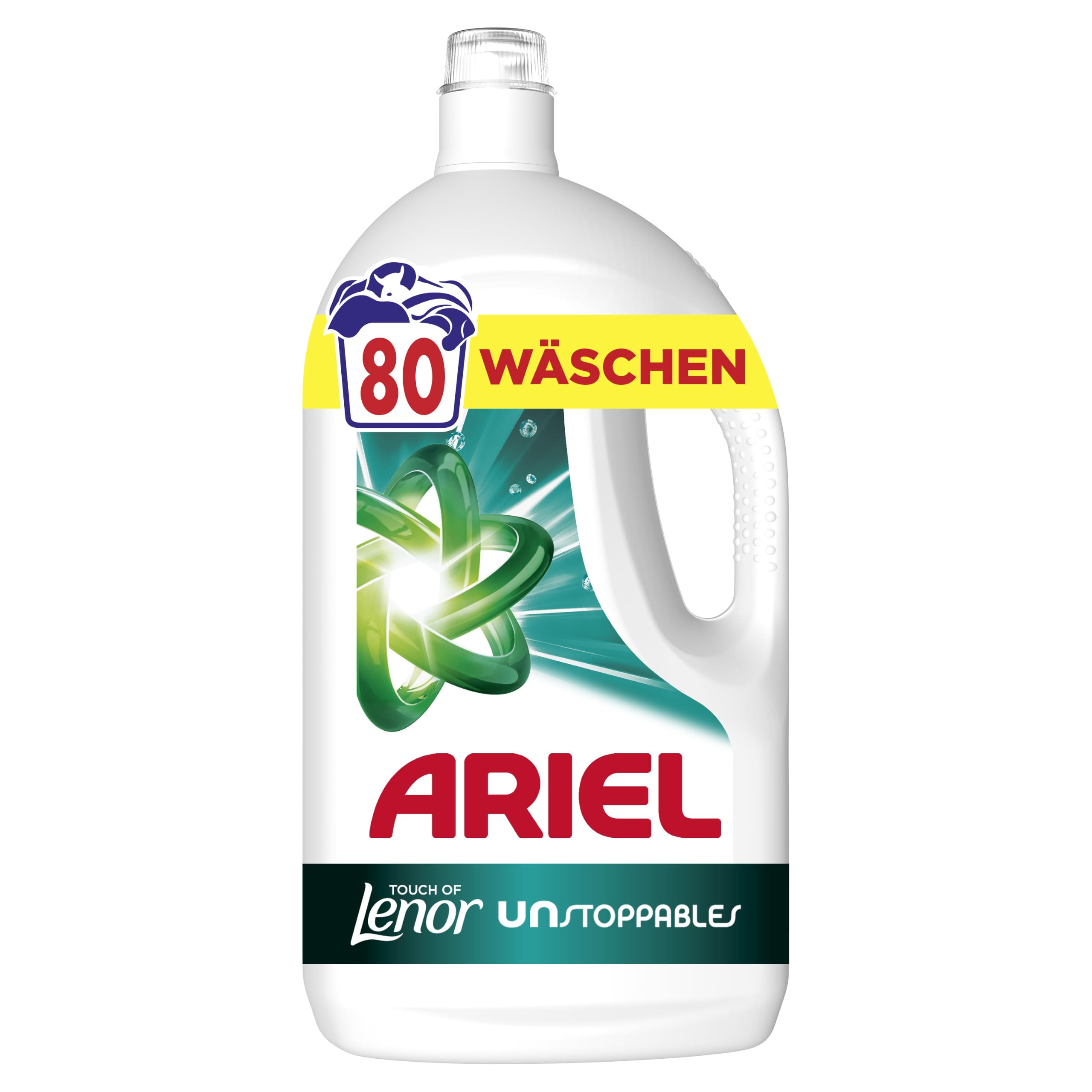 Ariel Flüssigwaschmittel Touch of Lenor Unstoppables, 80 Wäschen