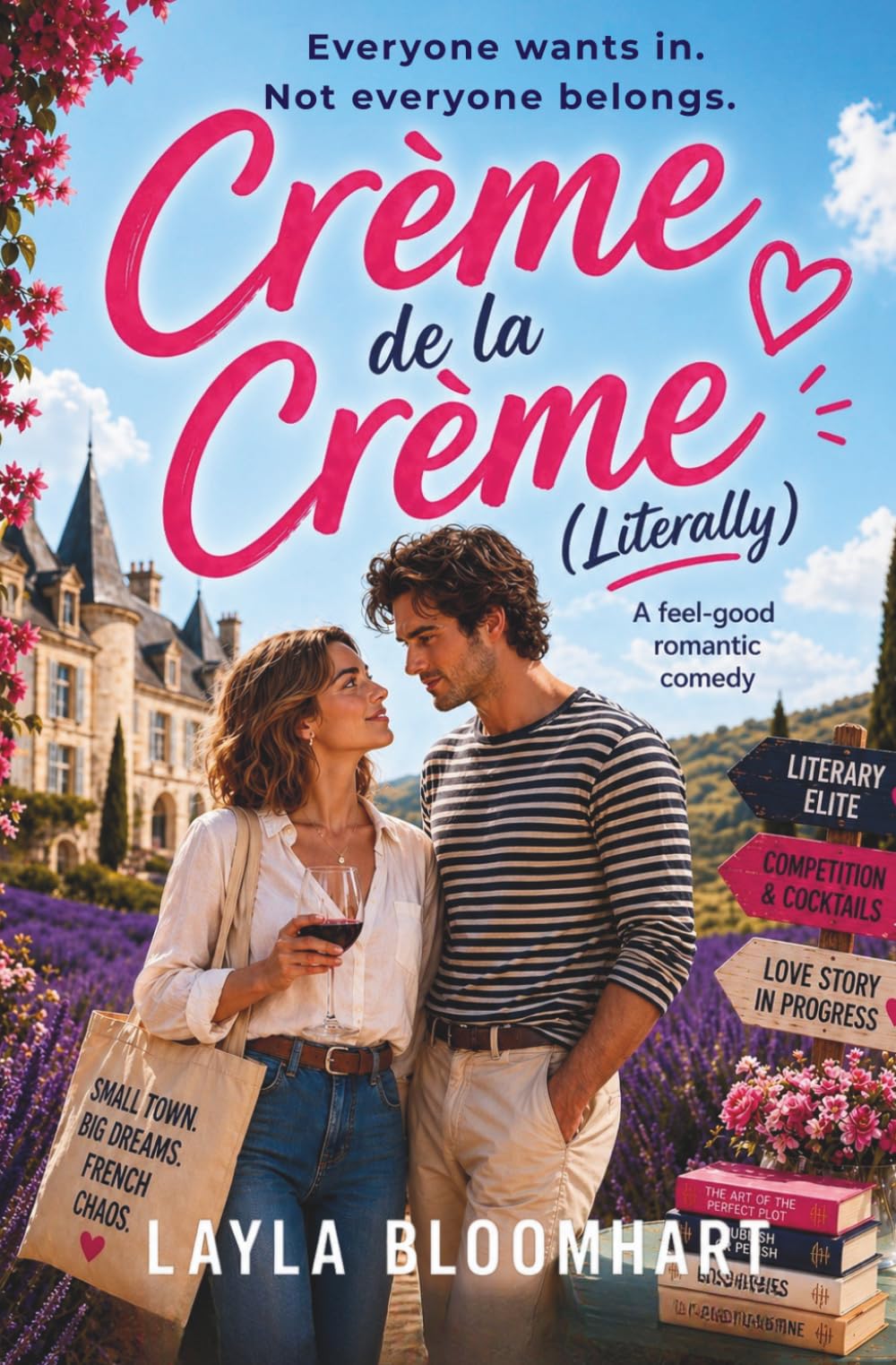 Creme de la Creme (Literally): Witty rom com, set in a swoon worthy french chateau