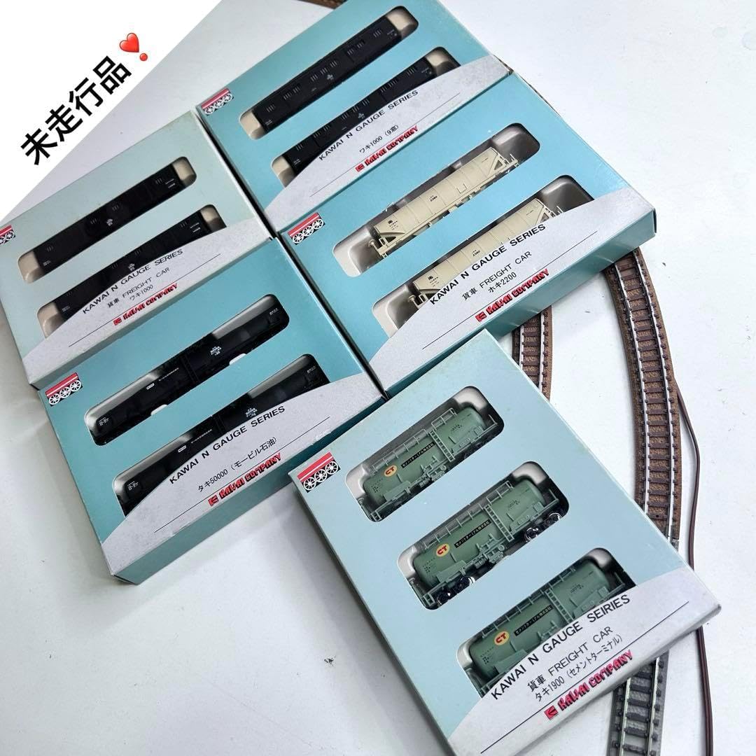 MM082【未走行品】カワイ Nゲージシリーズ 貨車シリーズ 5点セット C