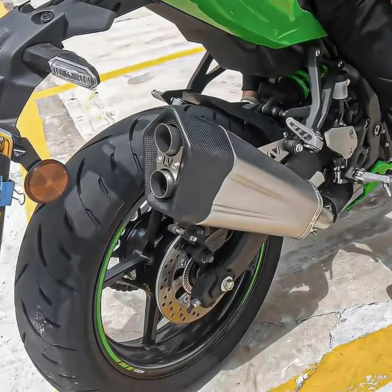 125 車＆バイク バイクのマフラー排気 Compatible With For ZX