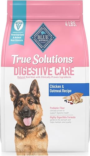 Miniatura 1 de Blue Buffalo True Solutions Blissful Belly Natural Digestive Care Alimento seco para perros adultos, pollo, 4 libras