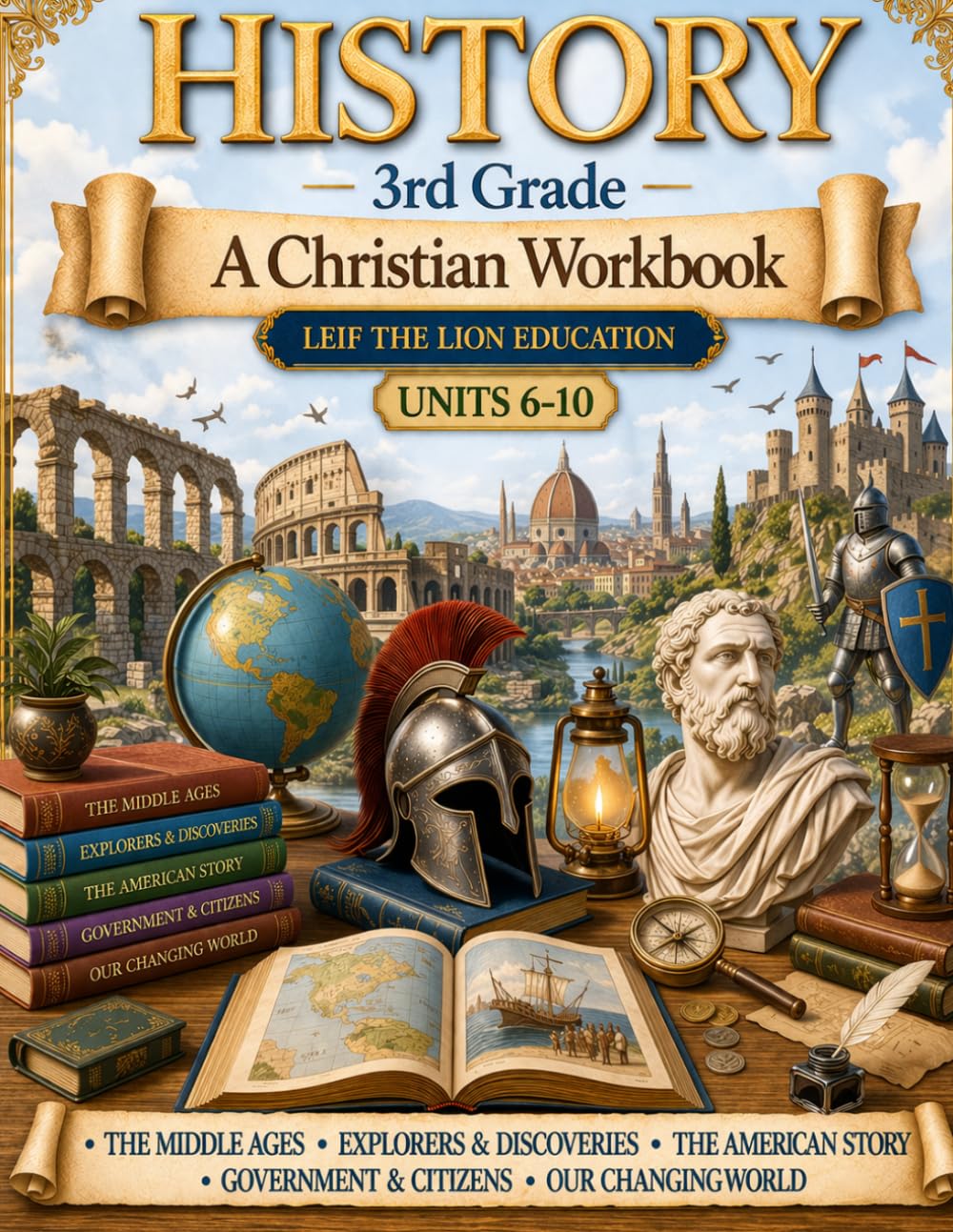 3rd Grade History - Semester 2: A Chrisitian Homeschool Workbook (Units 6 - 10) (History Semester Workbooks)