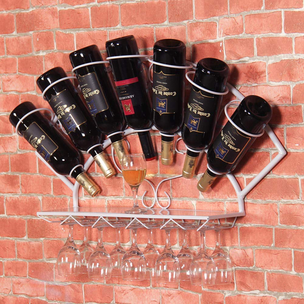 Boîte de rangement de bouteille de vin de bar mural pour apéritif convivial