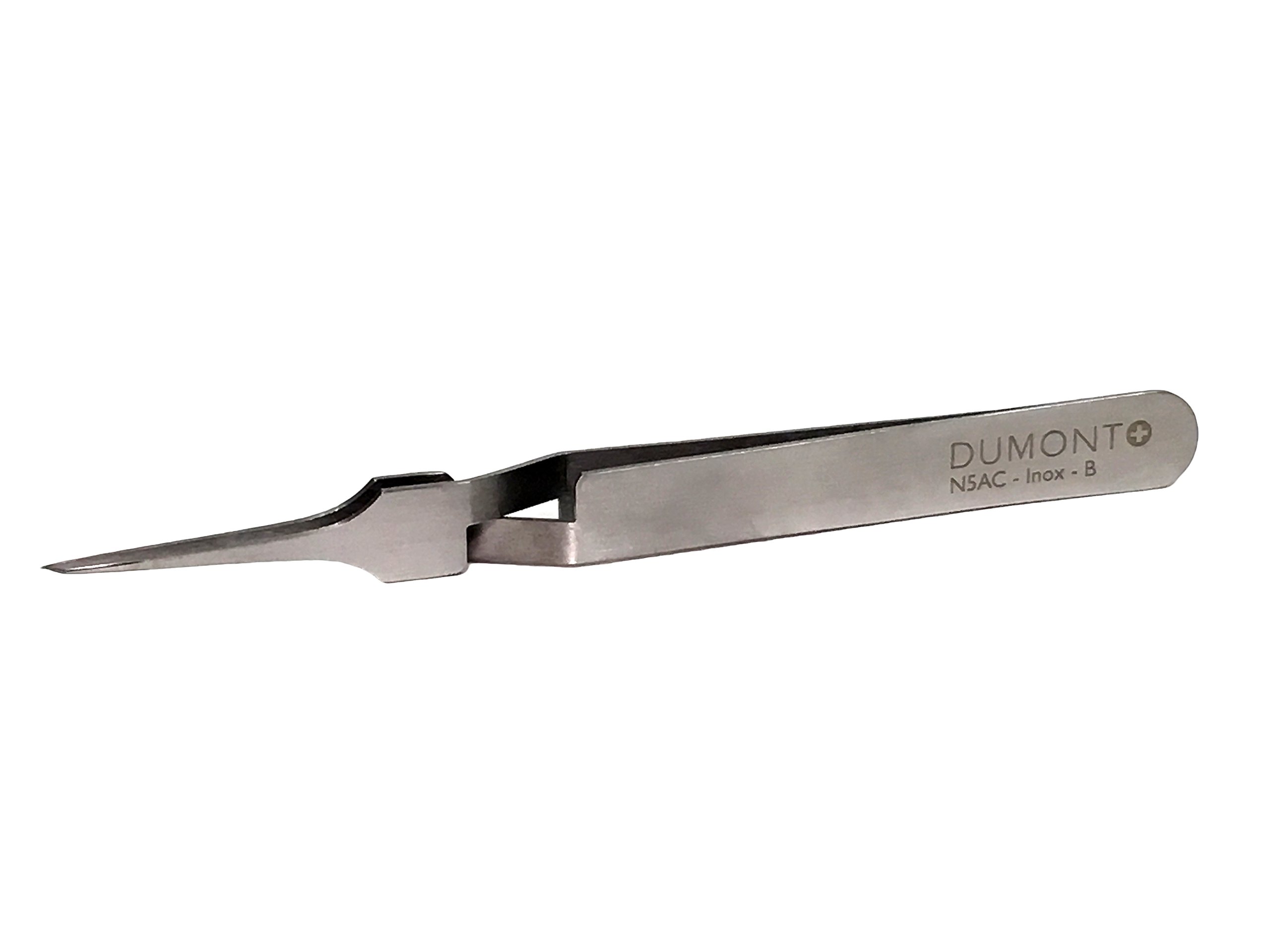Dumont Tweezers Style N5AC, Polished, INOX 02