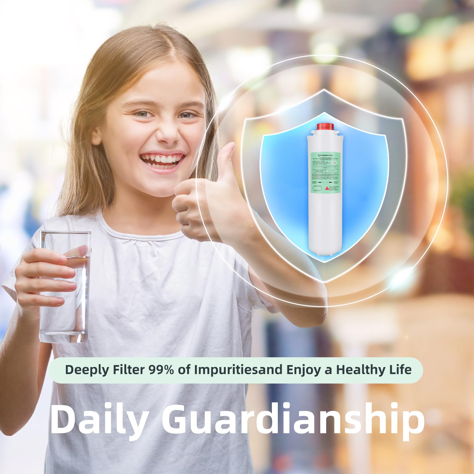 51300C Replacement for Elkay Replacement 55898C 51300C Filters Replacement Bottle Stations Compatible with Ezh2o Filter ERF750 55898C EWF3000 — view 6