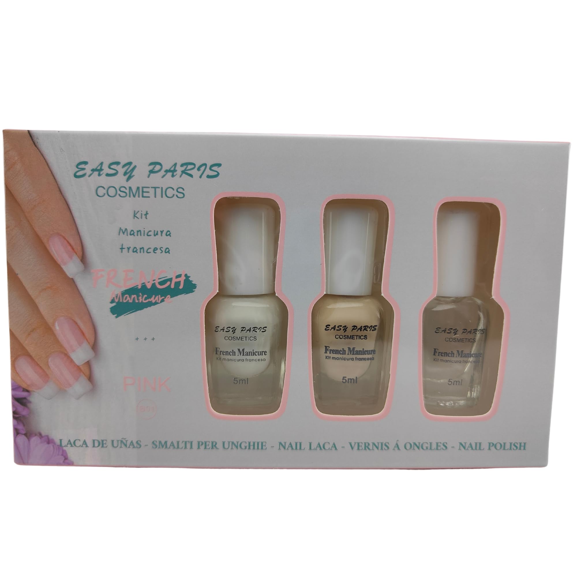 MURARTES Kit Profesional de Manicura Francesa – Elegancia y Precisión en Cada Detalle