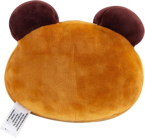 Miniatura 3 de Club Mocchi-Mocchi - Peluche de Animal Crossing de Nintendo Tom Nook, peluches blandos coleccionables, 6 pulgadas