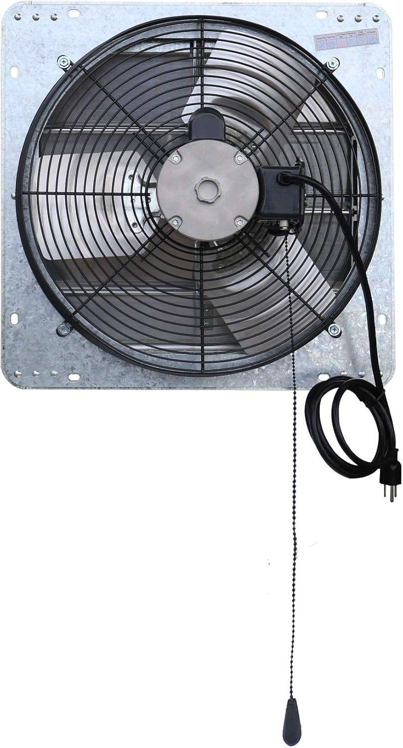 Bеѕt Dеаl Iliving ILG8SF16V-T Wall-Mount Shutter Exhaust Fan, 16 - Variable Speed, Silver 🔥 Iliving ILG8SF16V-T Wall-Mount Shutter Exhaust Fan, 16 - Variable Speed, Silver