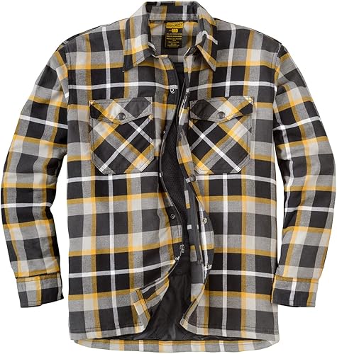 ScorpionEXO Covert - Camisa de franela de manga larga para hombre, con bolsillos de malla para armadura opcional con clasificación CE