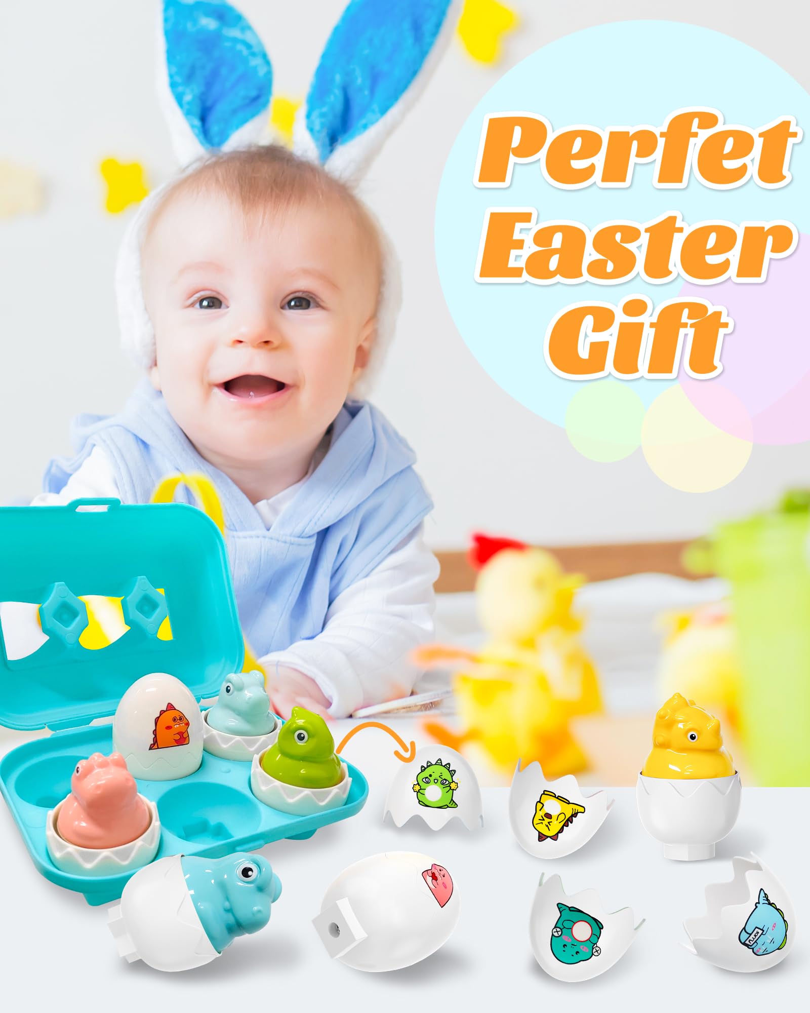 Easter Teething Egg Discount Pacifier Clip Easter Egg Bunny Baby