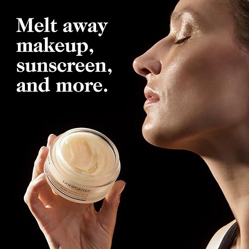 Miniatura 2 de goop Beauty Cleansing Balm  Removedor de maquillaje y limpiador facial para pieles sensibles  Extracto de azafrán, vitamina E y microesferas