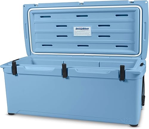 Miniatura 3 de ENGEL 123 latas de alto rendimiento portátil de 108 cuartos de galón, duradero, hermético, 130 latas de enfriador duro y caja de hielo para