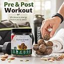 Dry Fruits & Seeds Laddu 200g - 11 Superfoods (7 Dry Fruits + 4 Seeds incl. Anjeer, Akhrot, Pumpkin) | No Added Sugar, Desi Cow Ghee, No Preservatives | Healthy Energy Ladoo - MYSTIC BITE gallery image