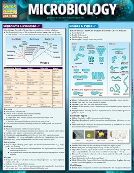 Microbiology: a QuickStudy Laminated Reference Guide (Quick Study Academic)