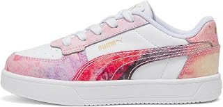Caven 2.0 Paint - Tenis casuales con cordones para niños pequeños, color blanco