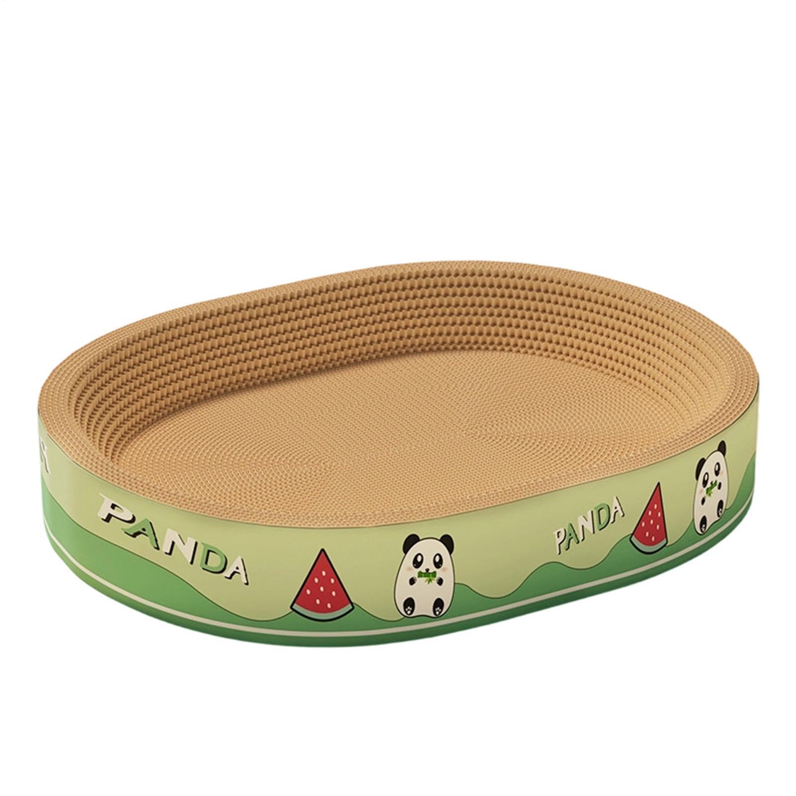 Cama Rascador para Gatos Masticable Ergonómica Protección de Muebles Tabla | Gato Interior Arañador Salón Para Dormitorio, Balcón, Esquina, Suelo o Apartamento