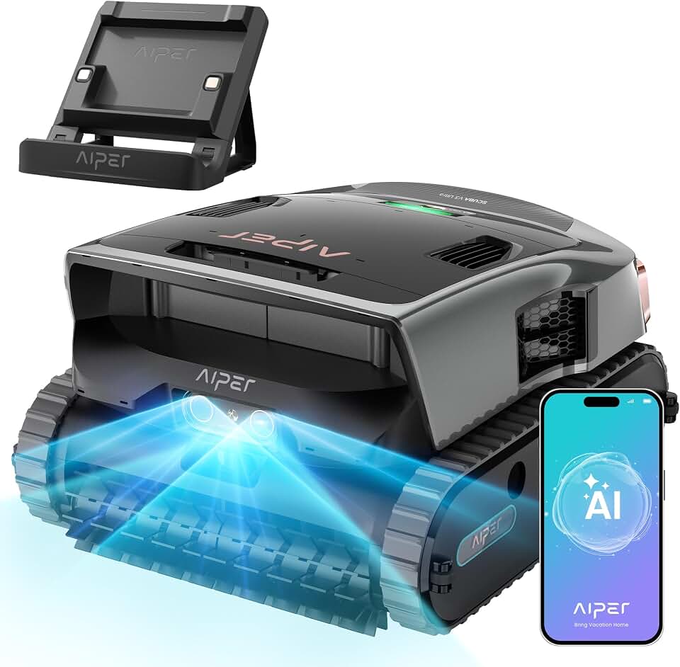 Aiper Scuba V3 Ultra Dual AI Vision Robotic Pool Cleaner & Skimmer Robot ClimatePartner Verified
