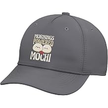 Mornings Powered By Mochi Strawberry Snack Foodie Ice Cream Adjustable Baseball Hat