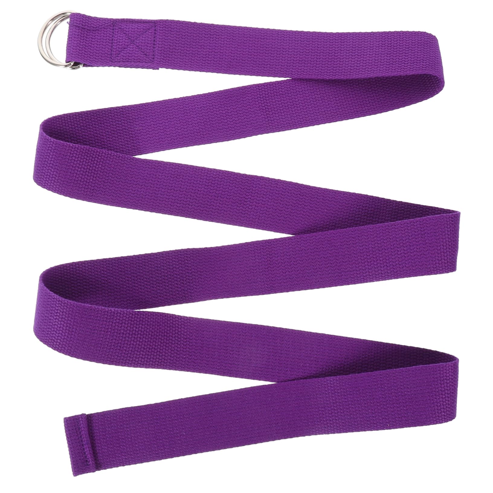 ibasenice 5Pcs Non Elastic Yoga Strap Multi Purpose Fitness Band for Stretching Flexibility and Muscle Activation Durable Design for Home Workout and Gym Supply