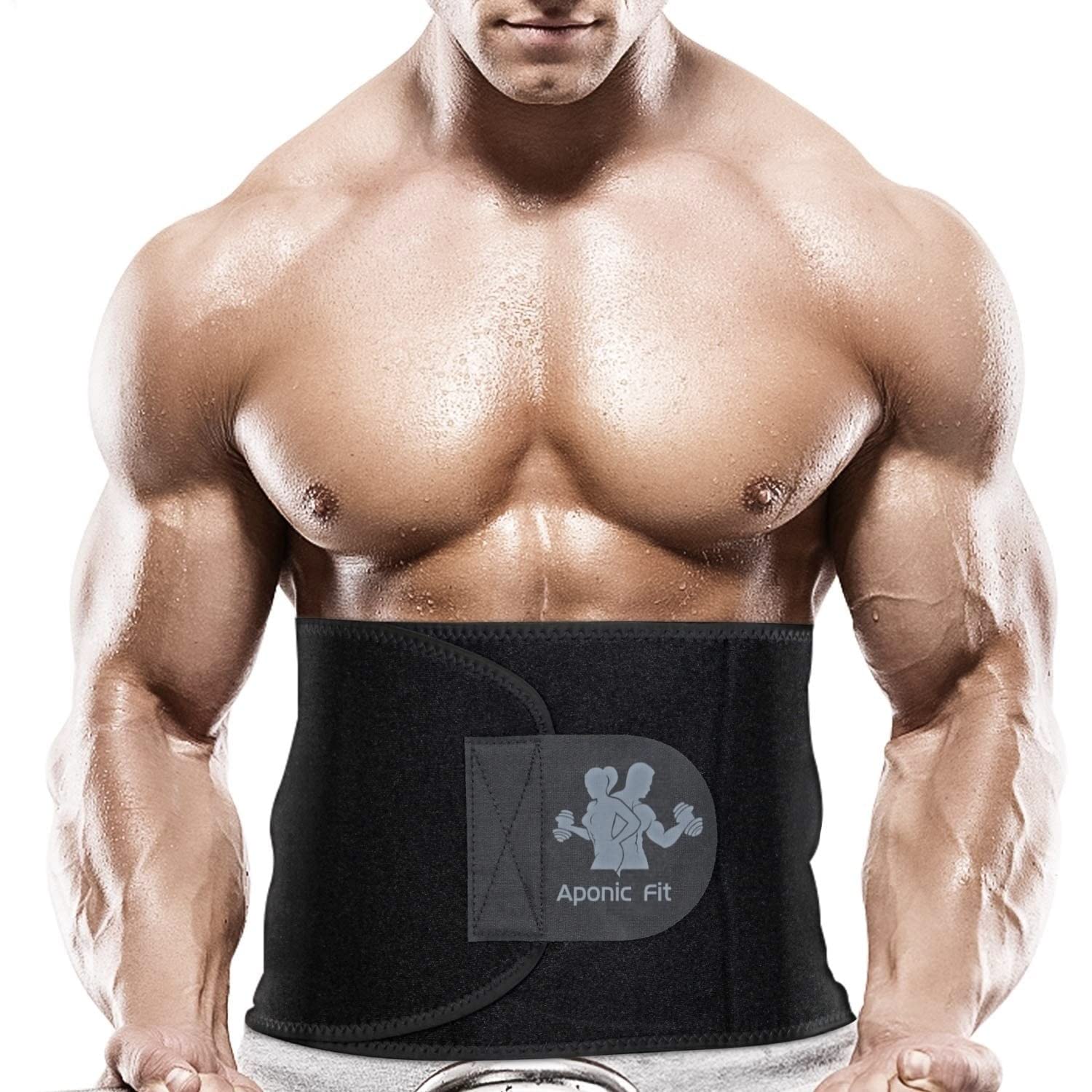 Aponic Fit Sweat Belt for Fat Loss Body Shaper Belt Non-Tearable Tummy Trimmer Slimming Belt for Men and Women Unisex Shapewear (2XL) Green (B09B826W29) Amazon Price History, Amazon Price Tracker
