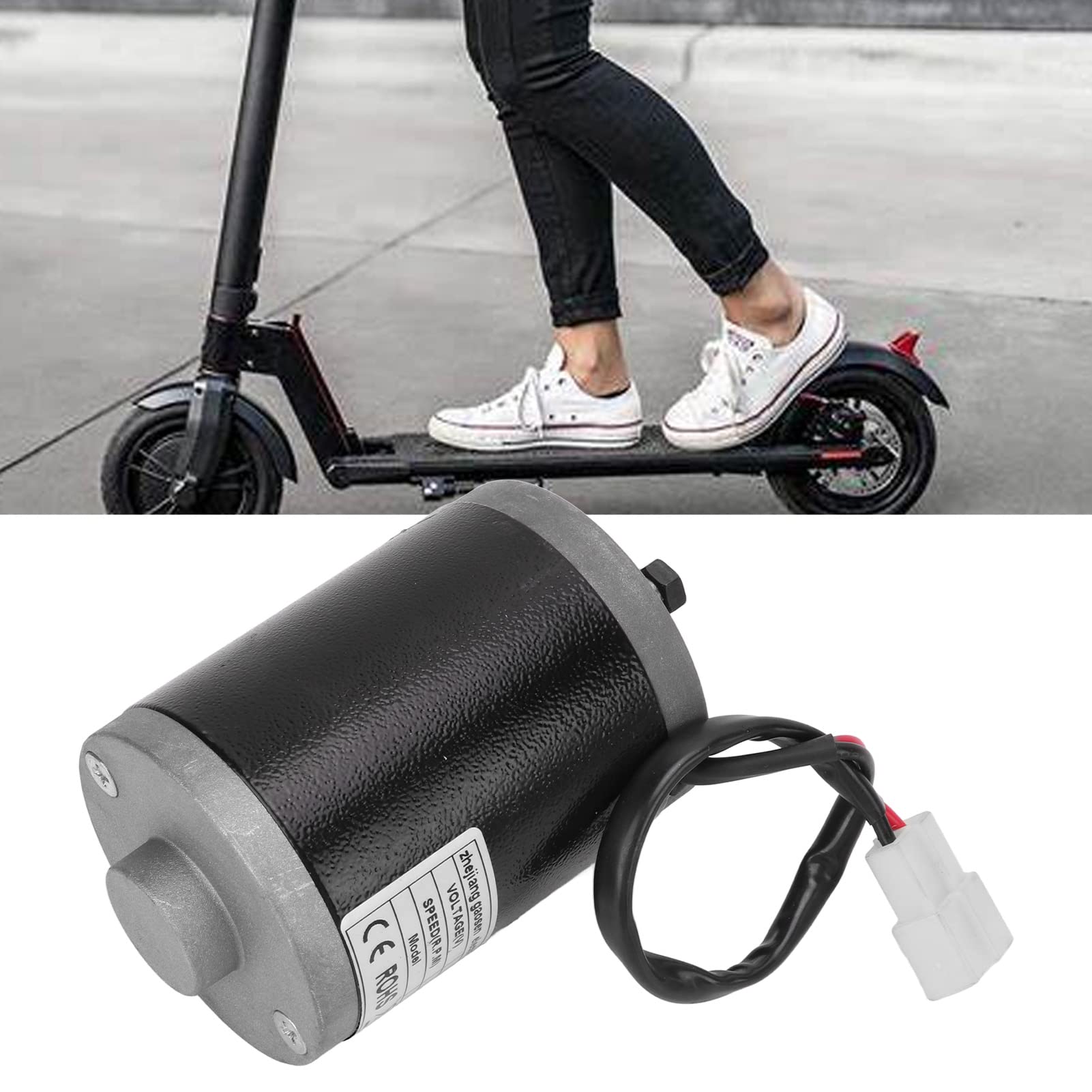 Zerodis MY6812 Silnik DC 12V 100W Elektryczny do Skutera i Roweru Elektrycznego