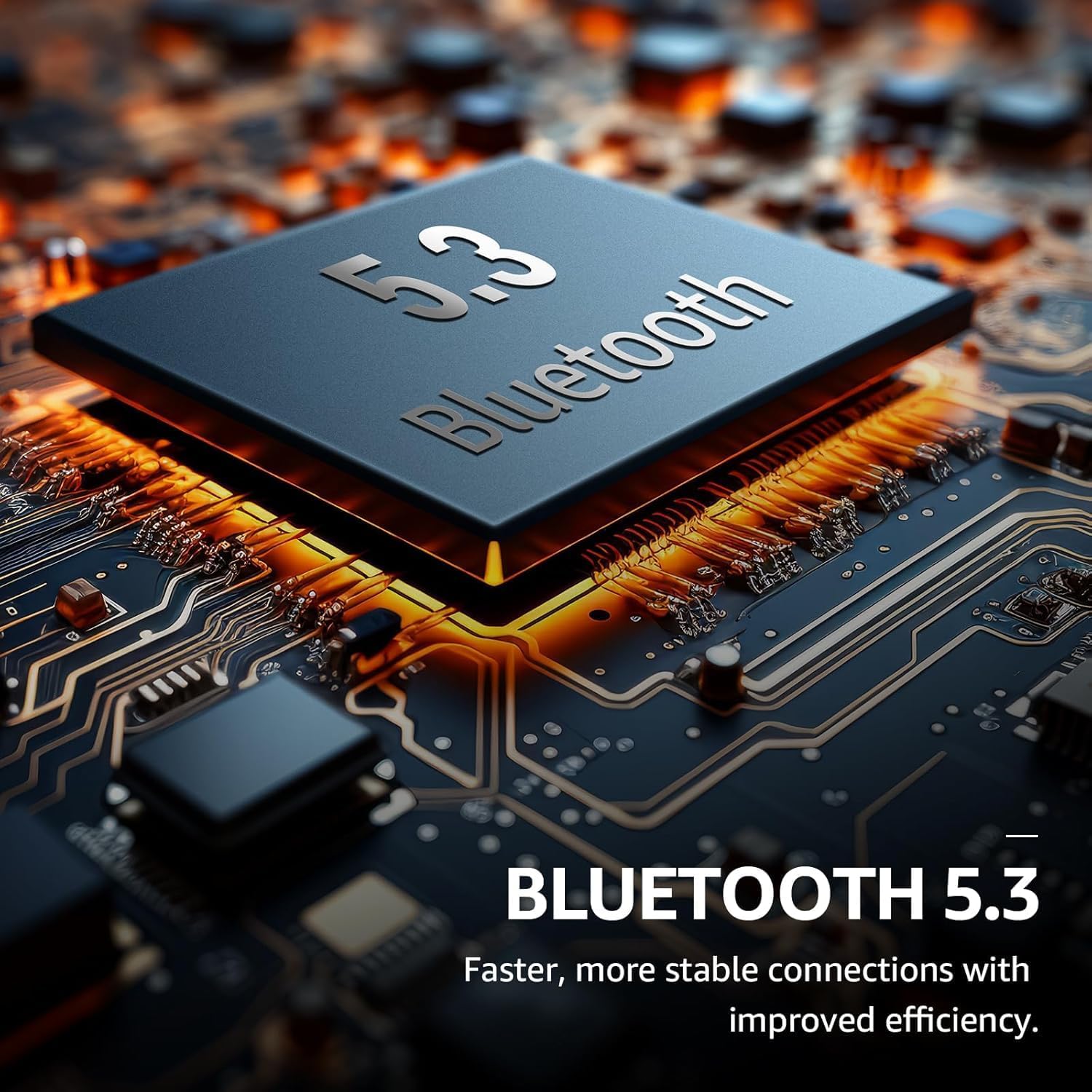 TOZO E2 Auriculares Inalámbricos Bluetooth 5.3 con ORIGX Acústico ENC Llamada Ultraligero EQs Ajuste Gaming Modo 30H Reproducción USB Tipo C, Verde 5