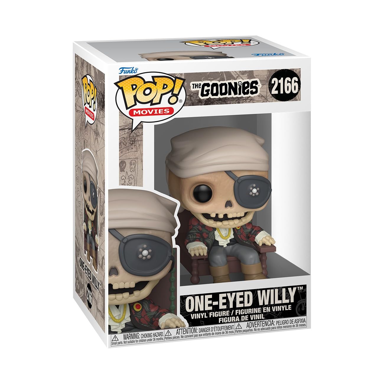 Funko POP! Movies: The Goonies - One-Eyed Willy (Glitter)