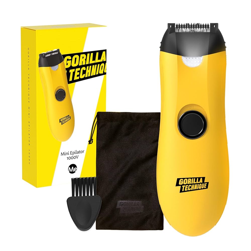 Amazon.com : Gorilla Technique Mini Epilator 1000V, Pain