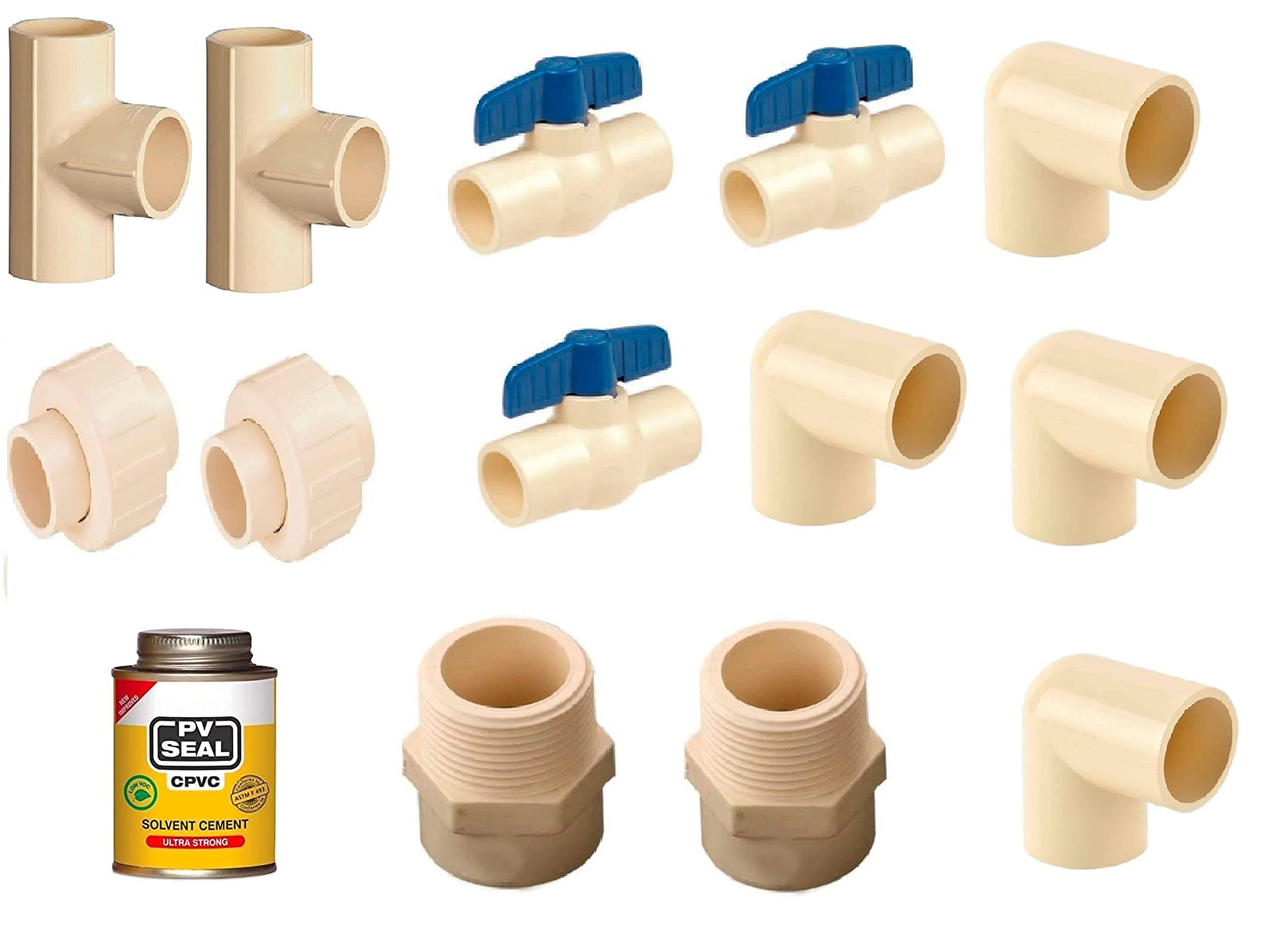 IONIX Tank filter installation fittings Combo for Bypass + Main Line Creation, 1 Set PVC Pipe Fittings combo for Whole house water filteration installation, (B0B3RP6BFH) Amazon Price History, Amazon Price Tracker