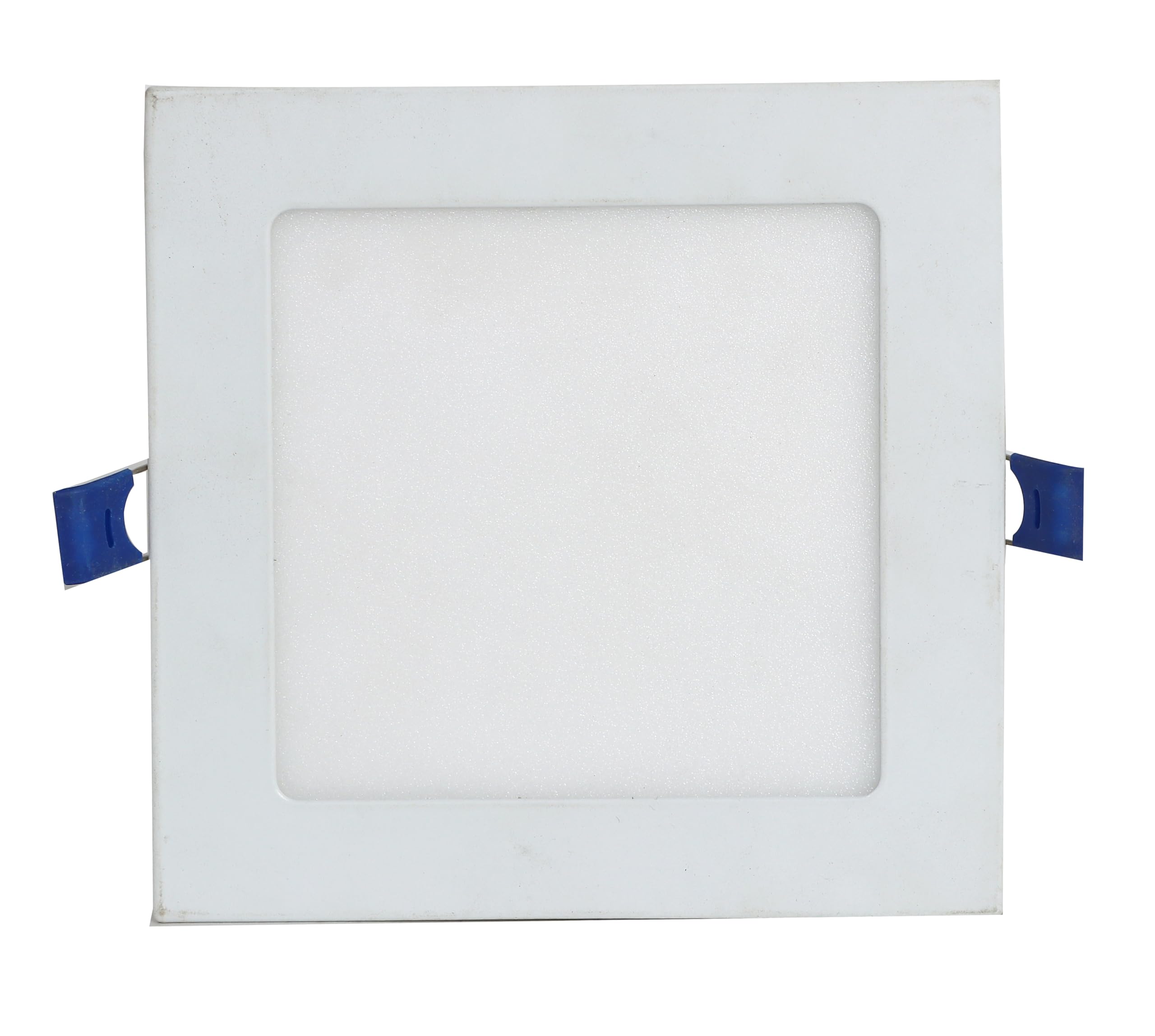 12w led panel light (squre, slim) | hpf driver | 100 lm/w | 85–300v wide voltage | cri >80 | energy saving ceiling panel light | made in india