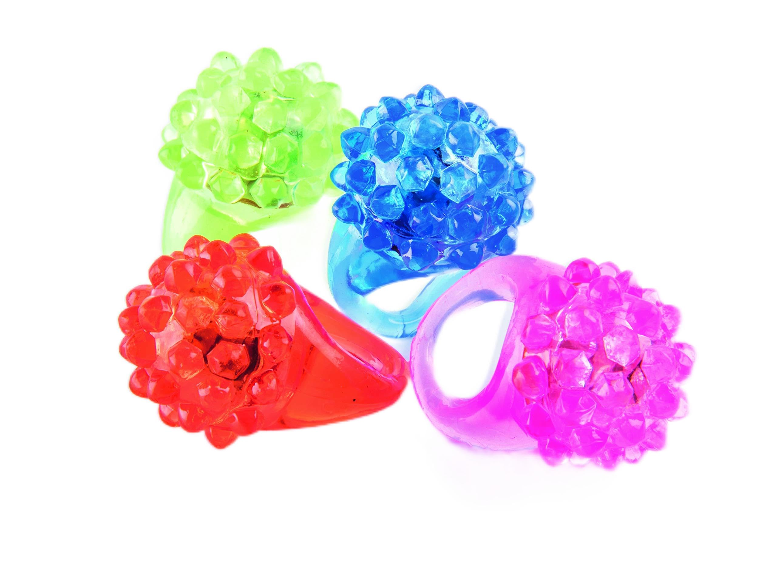 Megagic L06D PRESENTOIRE 24 BAGUES LUMINEUSES Rings, Multicolores