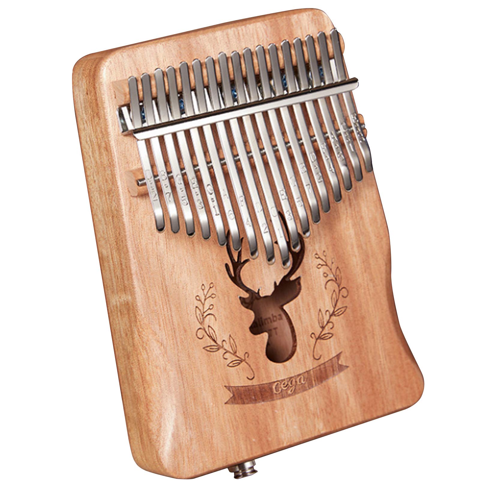 Buy Byrotson Portable Kalimba Thumb Piano 21 Keys, Mahogany Wood Madera