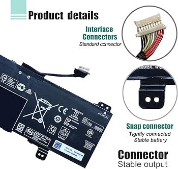 Amazon.com: GB02XL L42583-005 47.3Wh Battery Replacement for HP Amazon.com: GB02XL L42583-005 47.3Wh Battery Replacement for HP