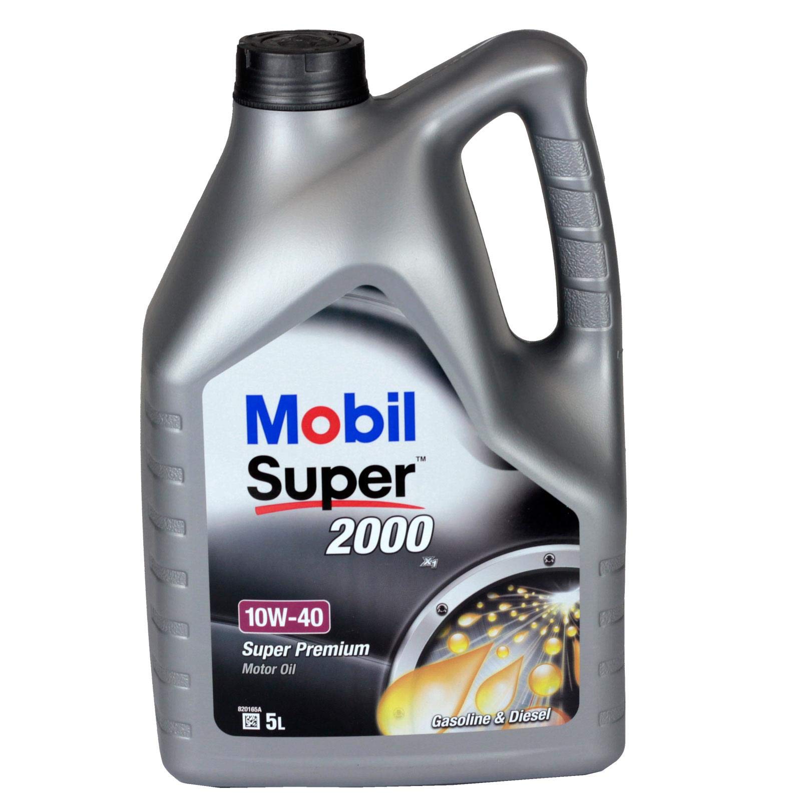 Mobil Super 2000 X1 10W-40, 5L, Silber