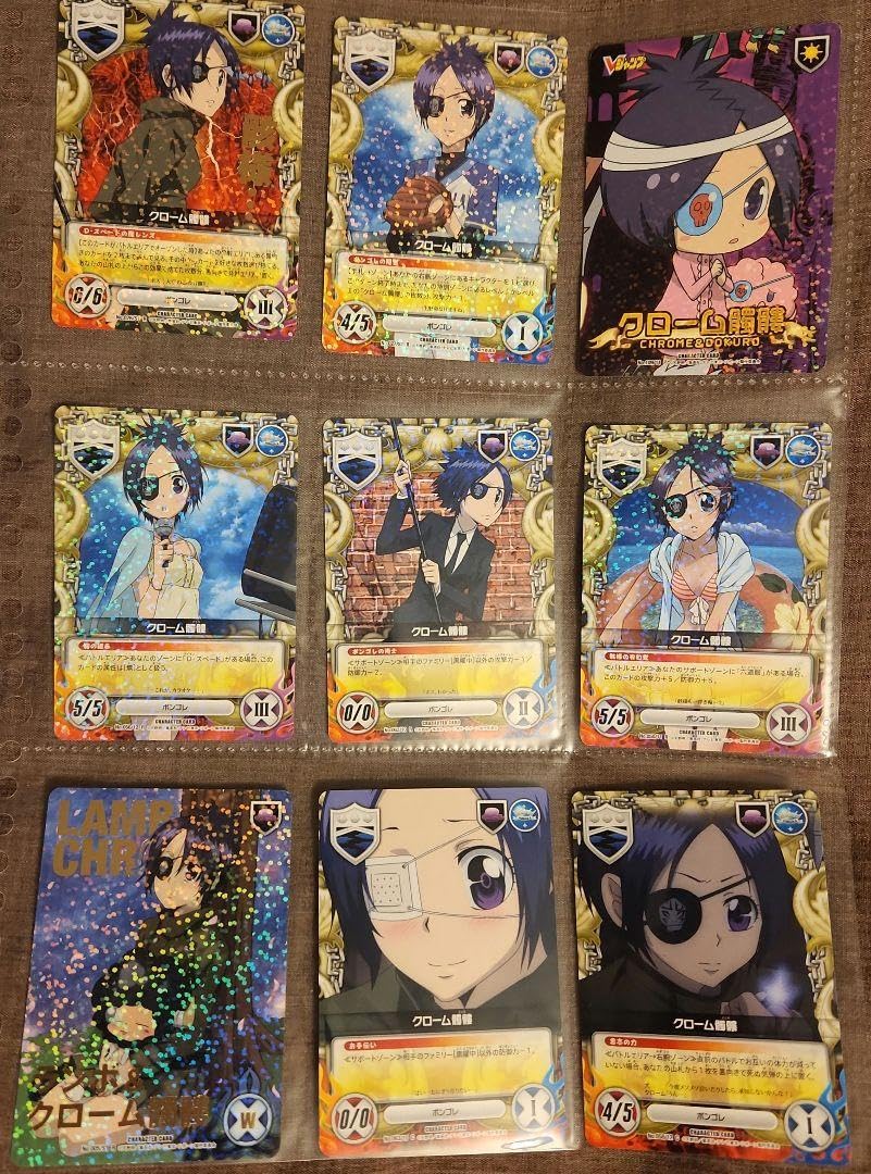 Amazon.co.jp: REBORNCCG 六道骸 Dスペード 黒曜 キラカード含38