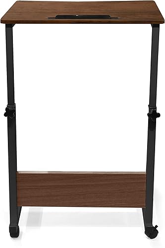 Miniatura 3 de Urban Lifestyle - Escritorio ajustable de madera para laptop, color negro