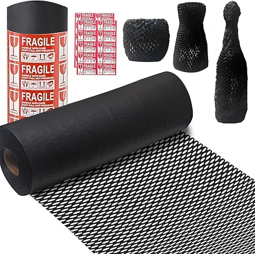 Miniatura 1 de Papel de embalaje de nido de abeja, papel de embalaje ecológico de 15 x 100 pies para mover papel reciclable de panal de abeja, suministros de