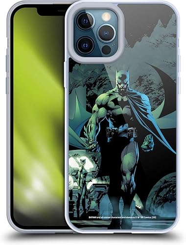 Head Case Designs Funda de gel suave con licencia oficial de Batman DC Comics Hush Catwoman icónica de cómic, compatible con Apple iPhone 12 Pro Max