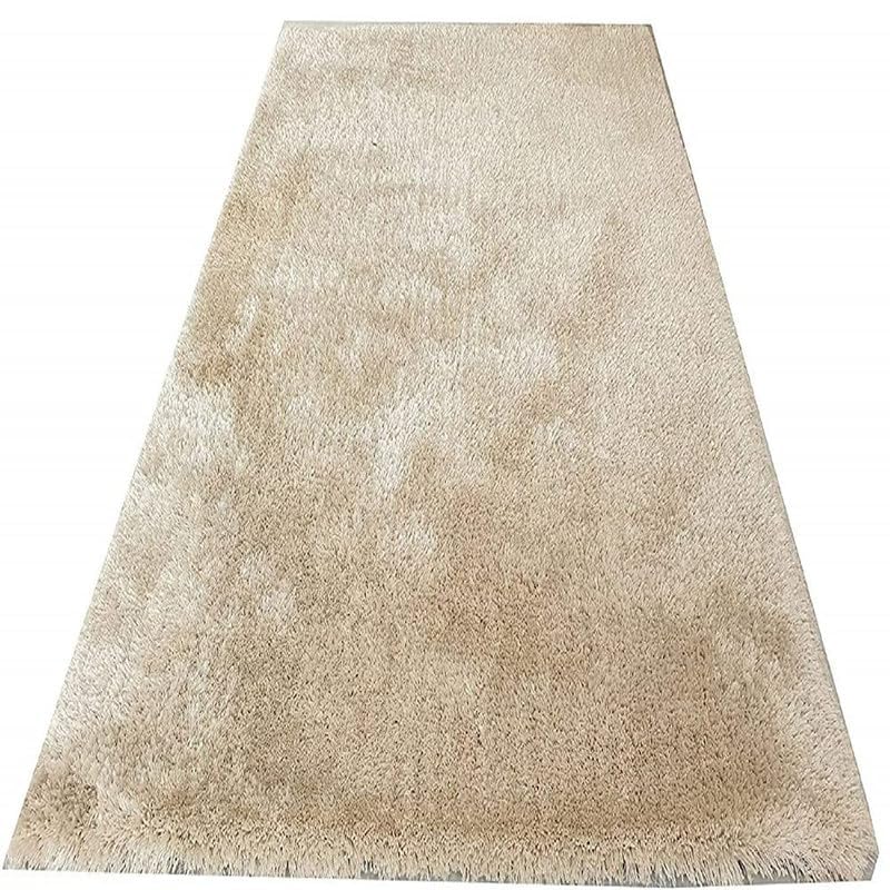 Image of Carpet for Living Room 5X7 FEET Modern Soft Shaggy Carpet Thick, Fluffy & 2 inch Pile Shag Rug for Your Kids Room, Bedroom & Livingroom (White)