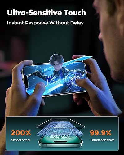 Miniatura 128 de UNBREAKcable Paquete de 3 protectores de pantalla para iPhone 12 / iPhone 12 Pro, vidrio templado doble inastillable [fácil instalación] [dureza 9H]