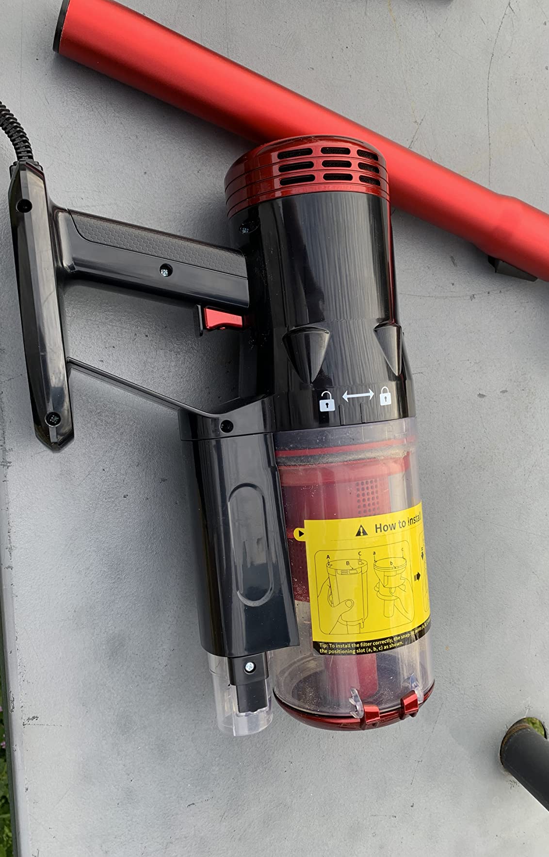 8/mo Finance VacLife Stick Vacuum Cleaner Corded 2 in 1, 4 Stages