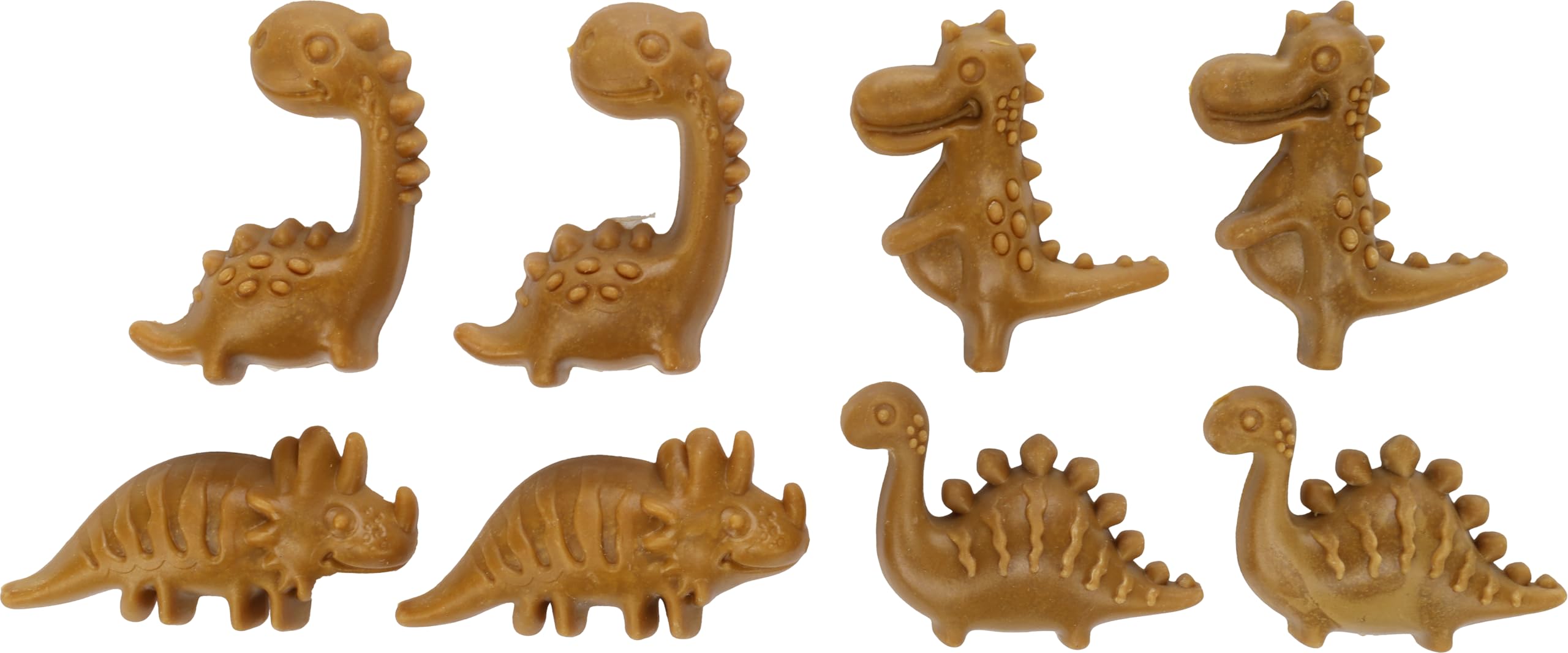 Bastoncini per cani – Snack Veggie Dino con Ananas Giallo – 120g – senza glutine – naturale – divertente e salutare
