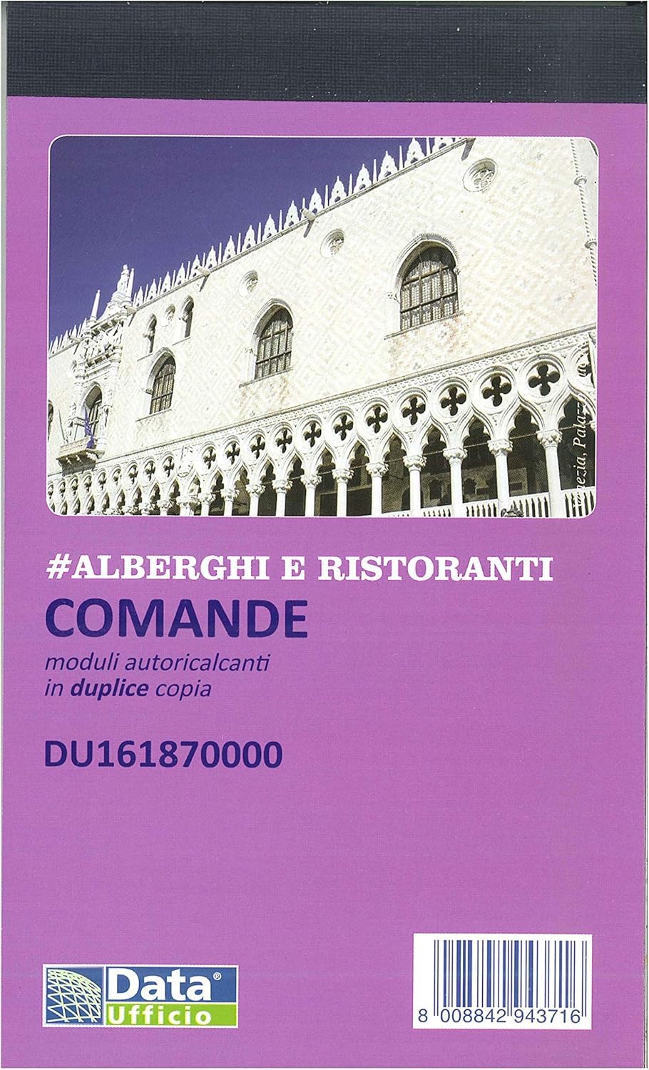 Scatola 40 Blocchi Comande 2 Copie Autoricalcanti FIDU16187