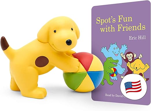 Tonies Spot's Fun with Friends Audio Toy Figurine from Eric Hill, narrated by Celebrity Voices
