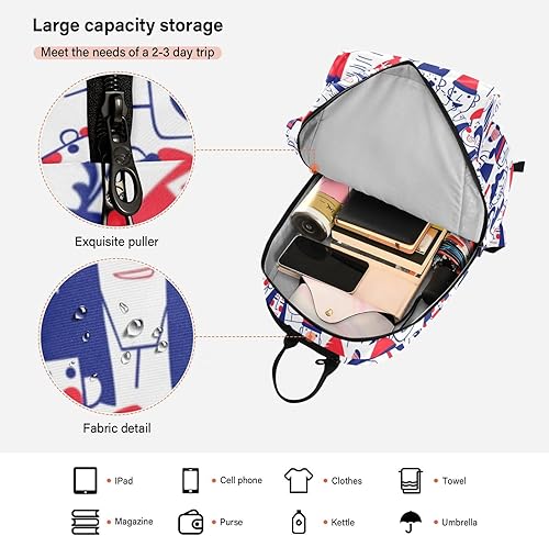 Miniatura 6 de Bolsa de tenis y bádminton lindo patrón resistente de personas cara feliz azul rojo deportes tenis bádminton bolsa para hombres mujeres tenis